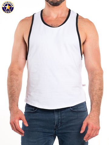 A J Basics Deep Armhole Tank