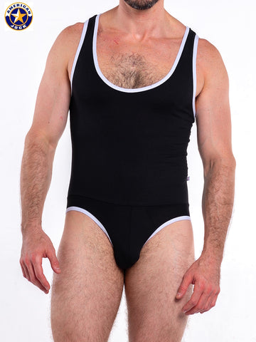 A J Basics Jock Singlet