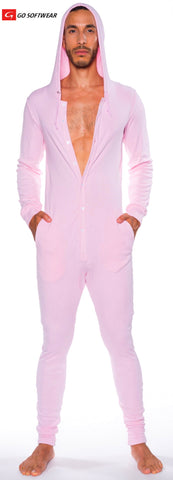 Hooded Union Suit w/Pockets