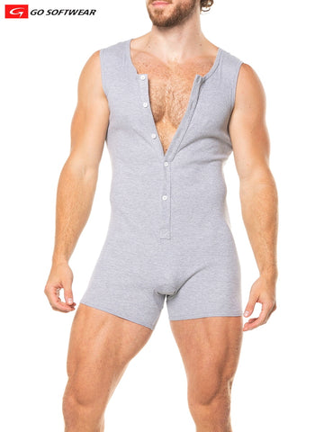 Lumber Jack Sleeveless Onesy