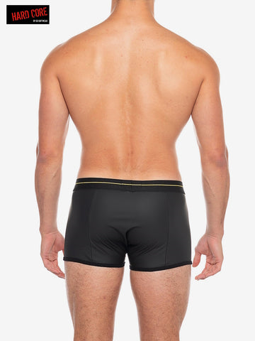 X Pleather Boxer Brief w/ Cod Piece