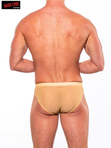 Intimates Nude Mesh Bikini