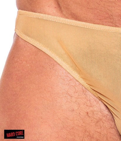 Intimates Nude Mesh Thong