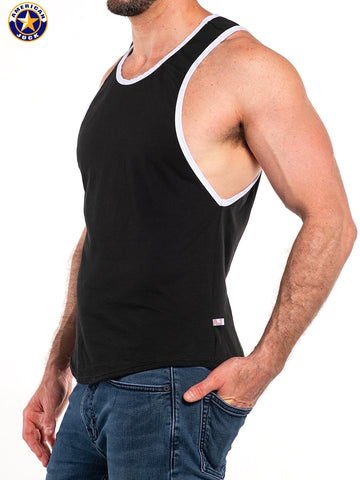 A J Basics Deep Armhole Tank