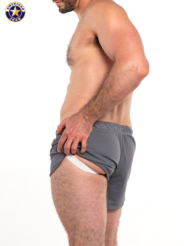 A J 11" Workout Short w/Built-In Jockstrap