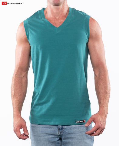 Laguna V-Neck Sleeveless Tee