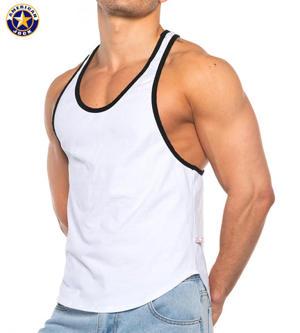 A J Basics Bodybuilder Tank