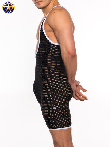 A J Basics Scoop Singlet