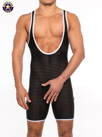 A J Basics Scoop Singlet