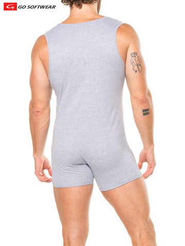 Lumber Jack Sleeveless Onesy