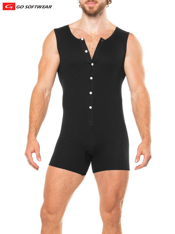 Lumber Jack Sleeveless Onesy